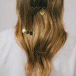 Barrette Aphrodite Argent Coeurs Accessoires Monsieur Simone