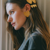 Barrette Aphrodite Argent Coeurs Accessoires Monsieur Simone