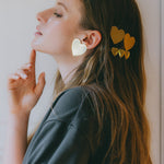 Barrette Aphrodite Or Coeurs Accessoires Monsieur Simone