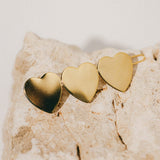 Barrette Aphrodite Or Coeurs Accessoires Monsieur Simone