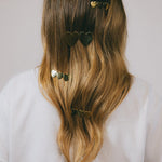 Barrette Aphrodite Or Coeurs Accessoires Monsieur Simone