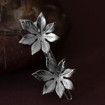 Barrette Chloris Argent Fleurs Accessoires Monsieur Simone