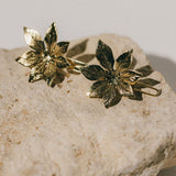 Barrette Chloris Or Fleurs Accessoires Monsieur Simone