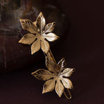 Barrette Chloris Or Fleurs Accessoires Monsieur Simone