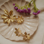 Barrette Chloris Or Fleurs Accessoires Monsieur Simone