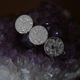 Barrette Hestia Argent Ronds Martelés Accessoires Monsieur Simone