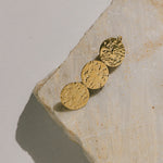 Barrette Hestia Or Ronds Martelés Accessoires Monsieur Simone