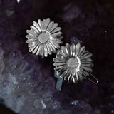 Barrette Maïa Argent Fleurs Accessoires Monsieur Simone