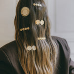 Barrette Maïa Or Fleurs Accessoires Monsieur Simone