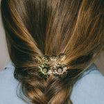 Barrette Maïa Or Fleurs Accessoires Monsieur Simone