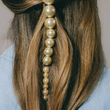 Barrette Nélya Argent Perles Accessoires Monsieur Simone