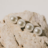 Barrette Nélya Argent Perles Accessoires Monsieur Simone