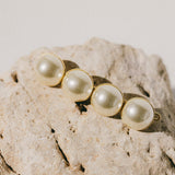 Barrette Nélya Or Perles Accessoires Monsieur Simone