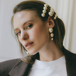Barrette Nélya Or Perles Accessoires Monsieur Simone