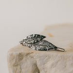 Barrette Thalie Argent Feuilles Accessoires Monsieur Simone