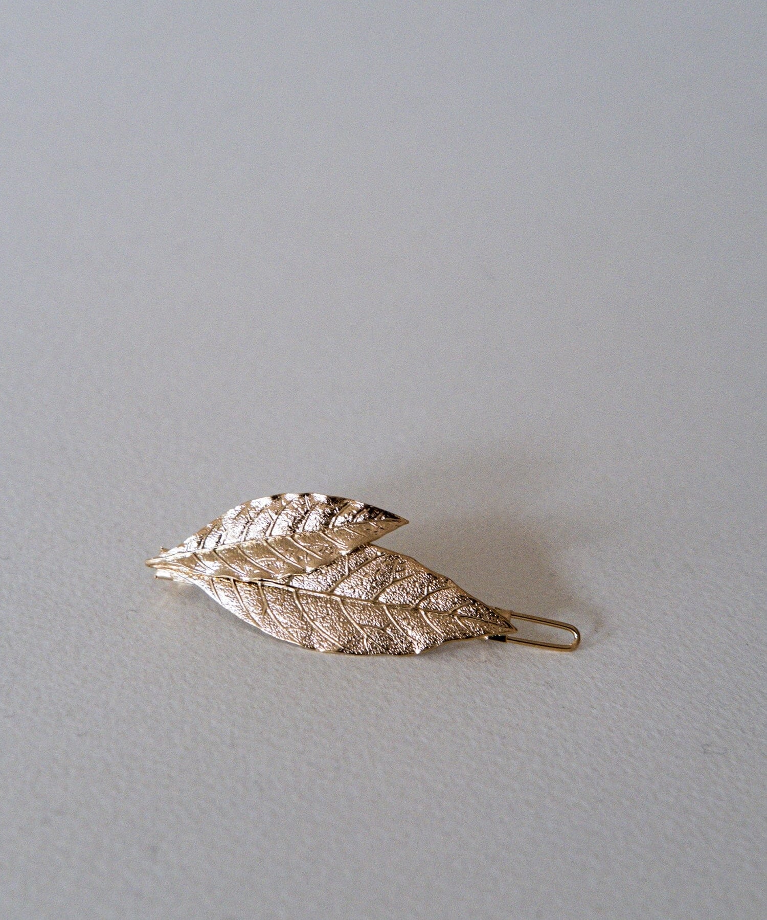 Barrette Thalie Or Feuilles Accessoires Monsieur Simone