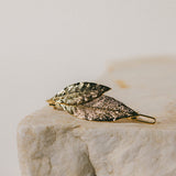 Barrette Thalie Or Feuilles Accessoires Monsieur Simone