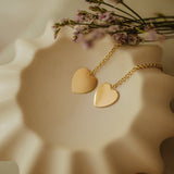 Boucles d'Oreilles Pendantes Aphrodite Or Coeur Boucles d'Oreilles Monsieur Simone