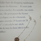 Boucles d'Oreilles Pendantes Maïa Argent Fleurs Boucles d'Oreilles Monsieur Simone