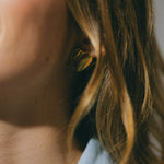 Boucles d'Oreilles Puces Aphrodite Argent Coeur Boucles d'Oreilles Monsieur Simone