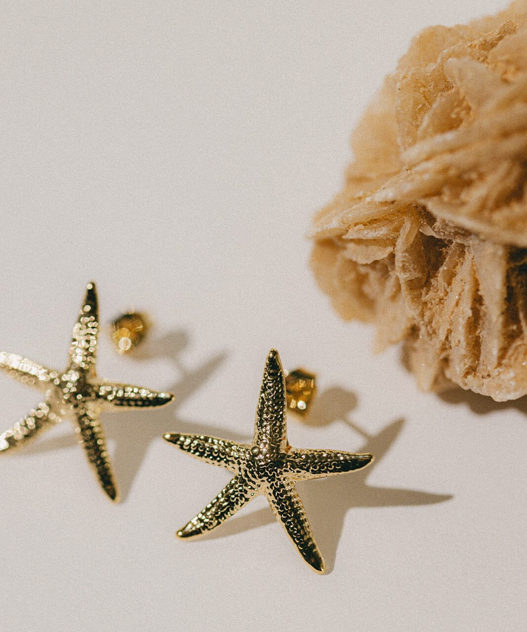 Boucles d'Oreilles Puces Cléia Or Étoiles Boucles d'Oreilles Monsieur Simone