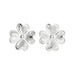 Boucles d'Oreilles Puces Léon Argent Trèfles Boucles d'oreilles Monsieur Simone