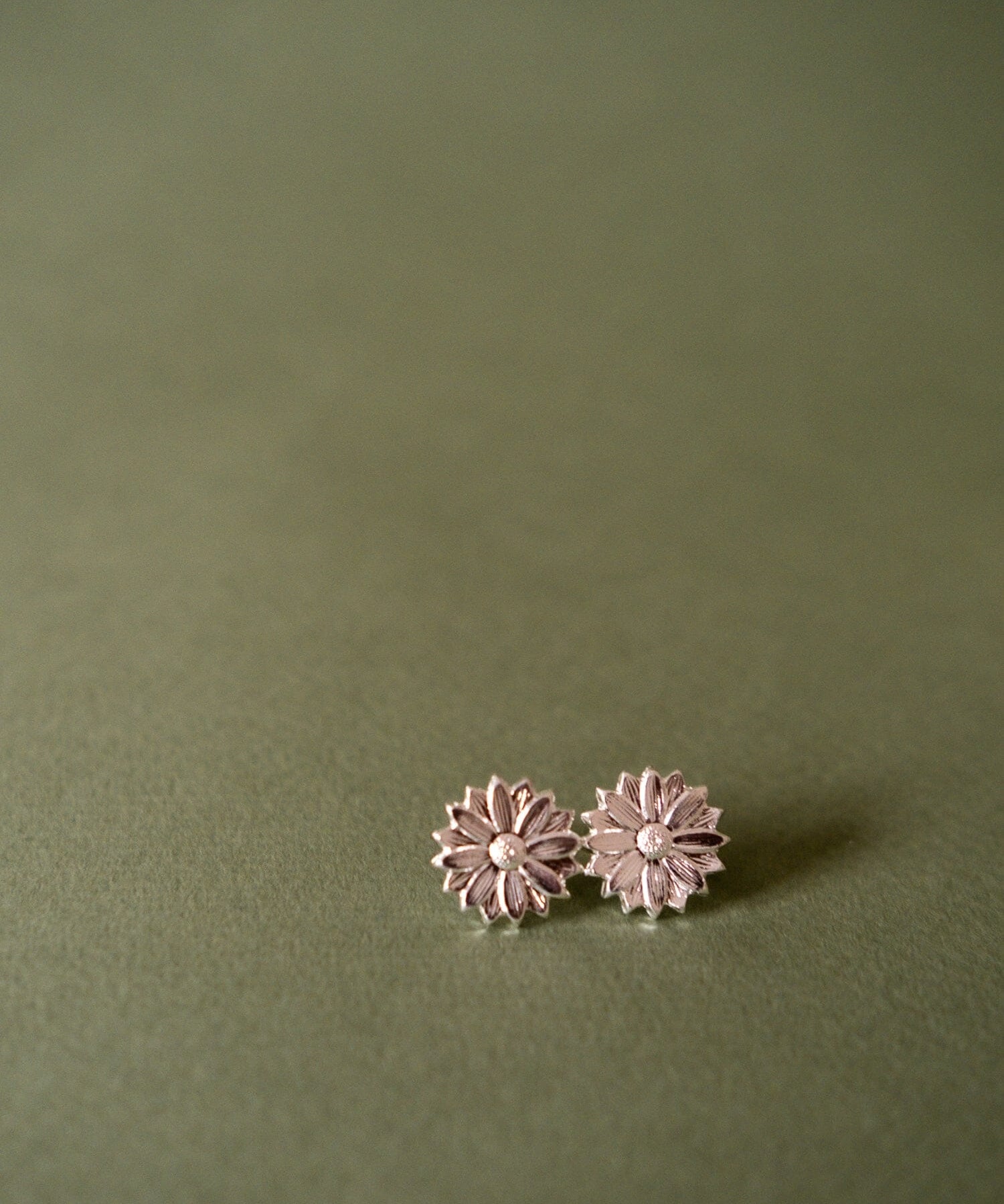Boucles d'Oreilles Puces Maïa Argent Fleurs Boucles d'Oreilles Monsieur Simone