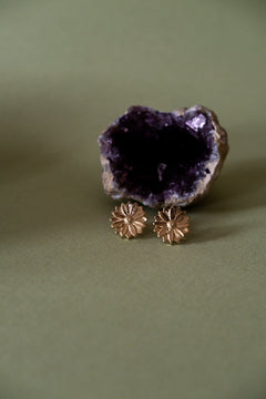 Boucles d'Oreilles Puces Maïa Or Fleurs Boucles d'Oreilles Monsieur Simone