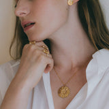 Boucles d'Oreilles Puces Maïa Or Fleurs Boucles d'Oreilles Monsieur Simone