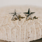 Boucles d'Oreilles Puces Raoul Argent Étoiles Boucles d'oreilles Monsieur Simone