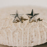 Boucles d'Oreilles Puces Raoul Argent Étoiles Boucles d'oreilles Monsieur Simone