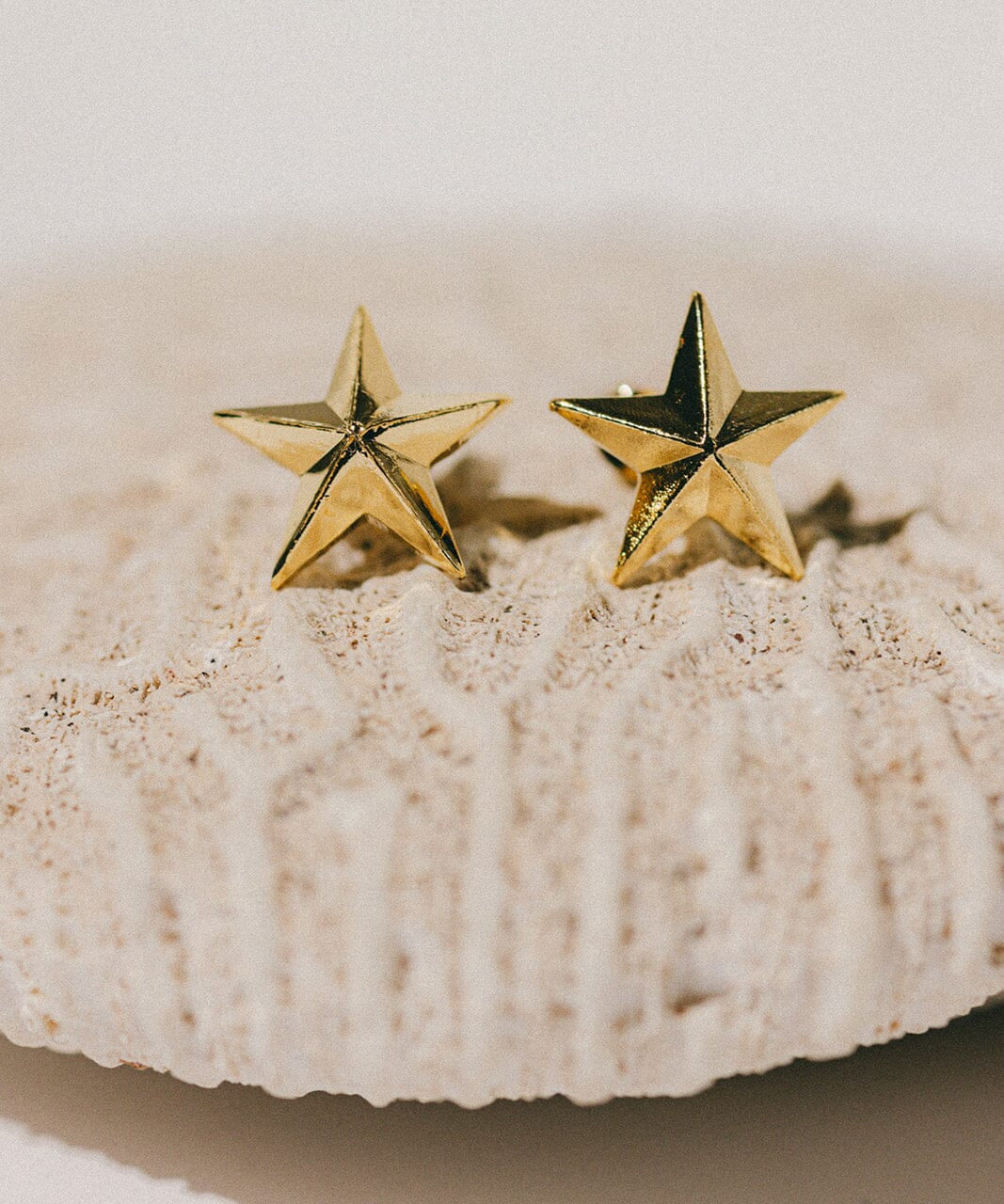 Boucles d'Oreilles Puces Raoul Or Étoiles Boucles d'oreilles Monsieur Simone