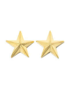 Boucles d'Oreilles Puces Raoul Or Étoiles Boucles d'oreilles Monsieur Simone