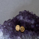 Boucles d'Oreilles Puces Thémis Trèfles Or Boucles d'Oreilles Monsieur Simone