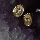 Boucles d'Oreilles Puces Thémis Trèfles Or Boucles d'Oreilles Monsieur Simone