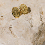 Boucles d'Oreilles Puces Thémis Trèfles Or Boucles d'Oreilles Monsieur Simone