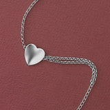 Bracelet Aphrodite Argent Coeur Bracelets Monsieur Simone