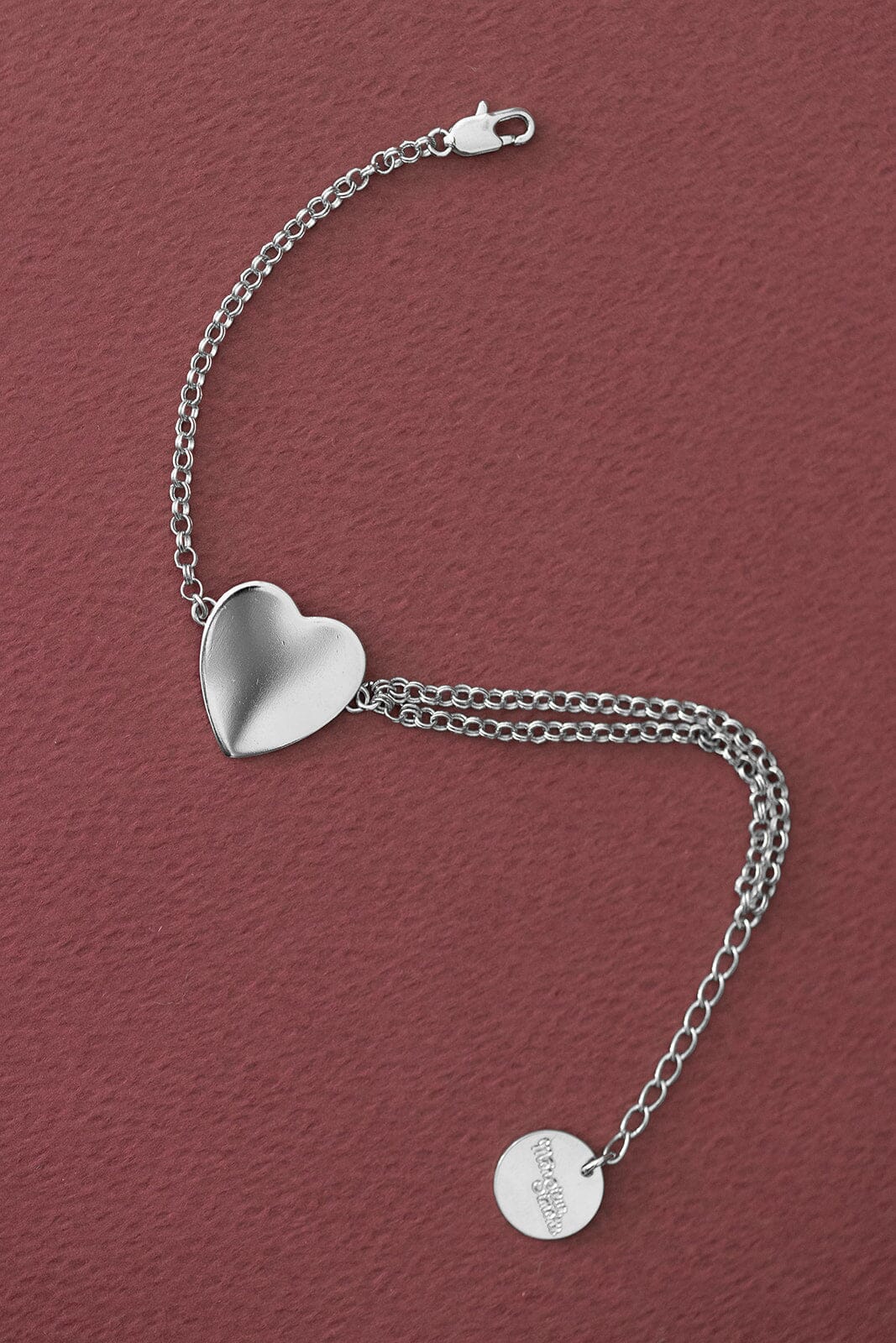Bracelet Aphrodite Argent Coeur Bracelets Monsieur Simone