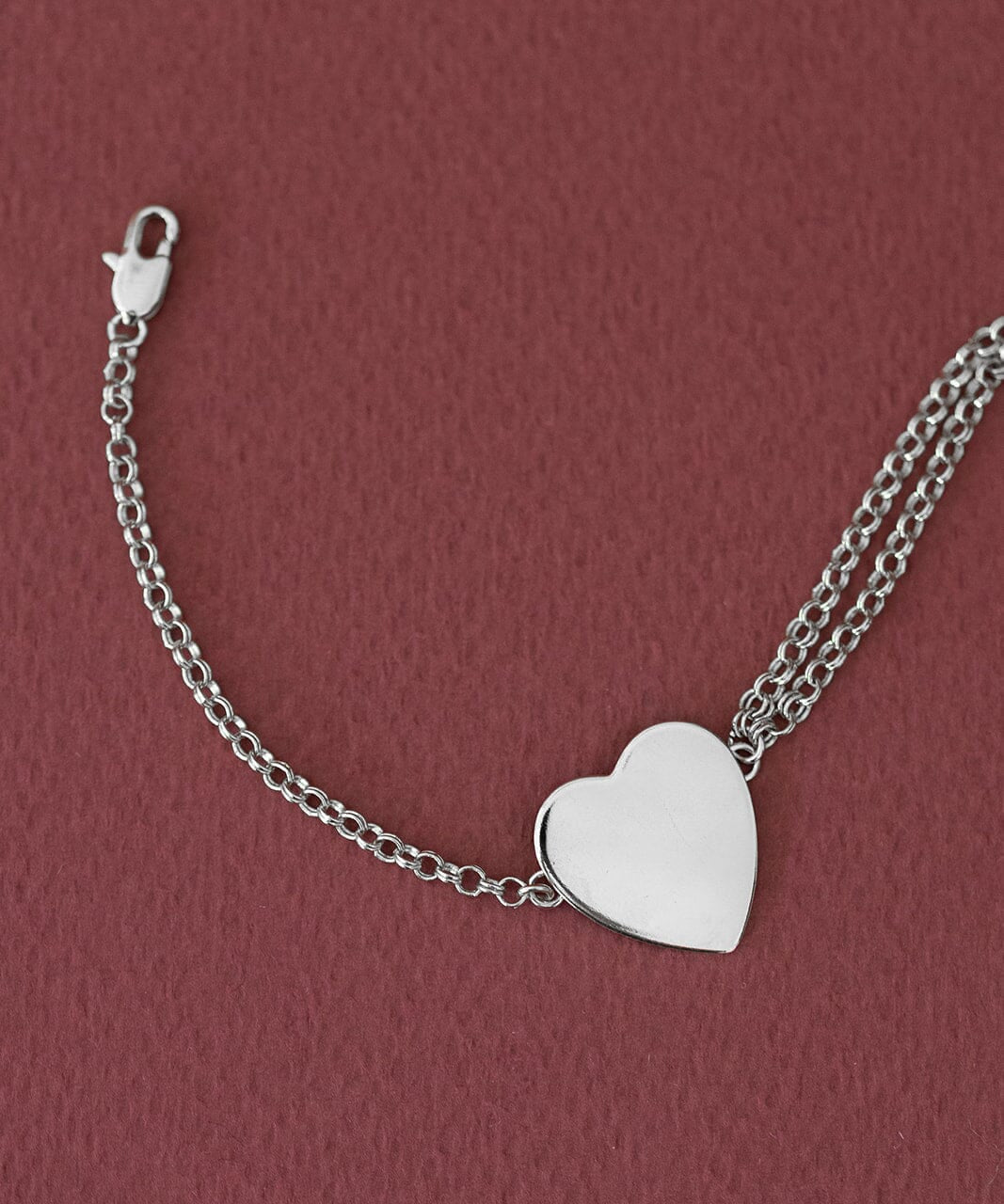 Bracelet Aphrodite Argent Coeur Bracelets Monsieur Simone