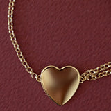 Bracelet Aphrodite Or Coeur Bracelets Monsieur Simone