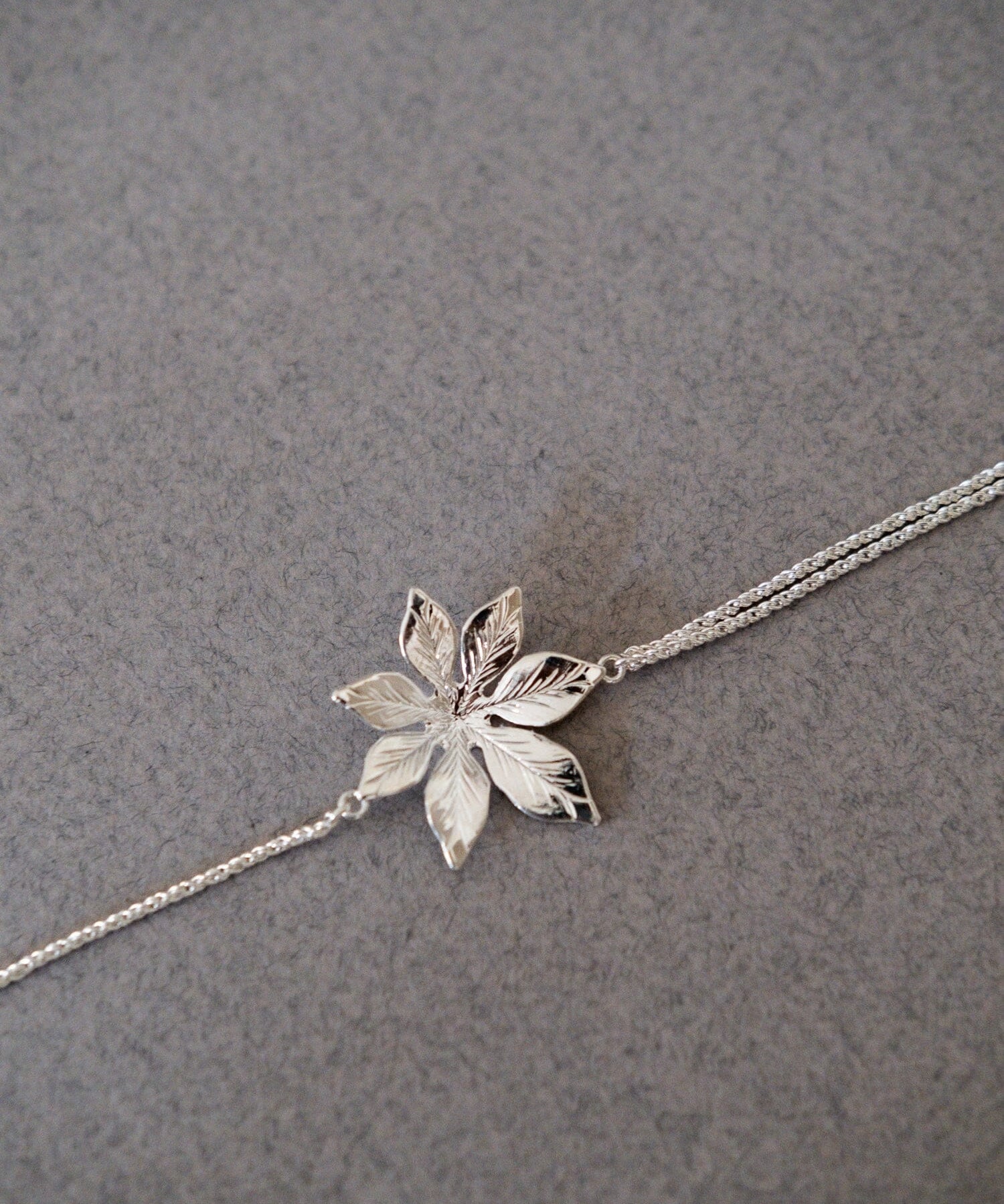 Bracelet Chloris Argent Fleur Bracelets Monsieur Simone