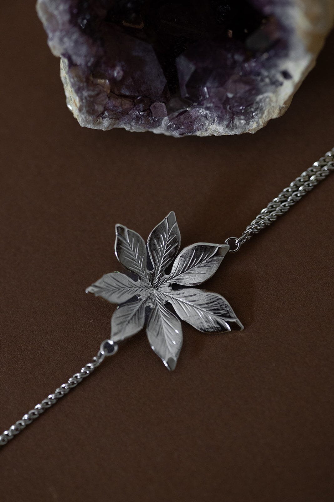 Bracelet Chloris Argent Fleur Bracelets Monsieur Simone