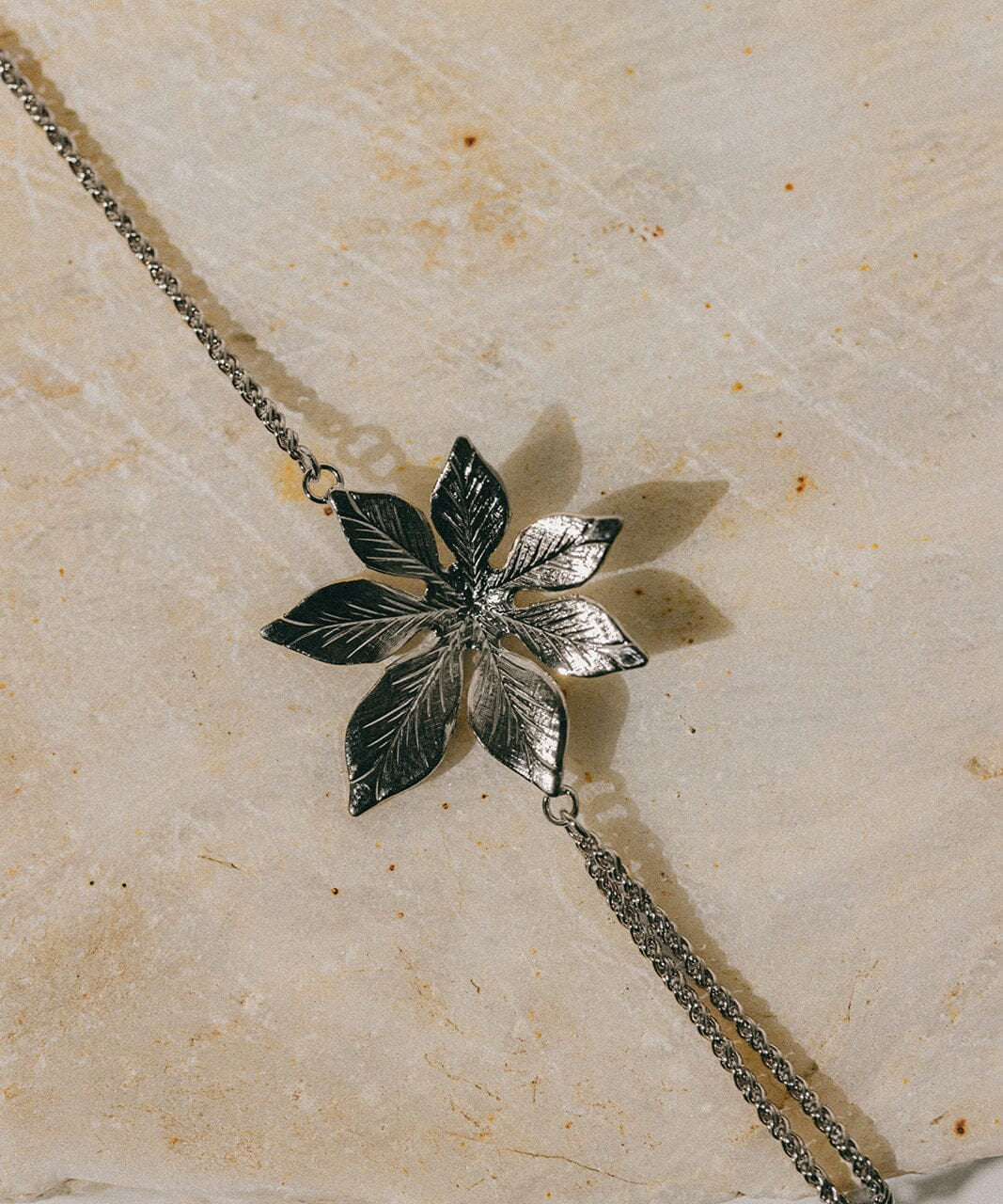 Bracelet Chloris Argent Fleur Bracelets Monsieur Simone