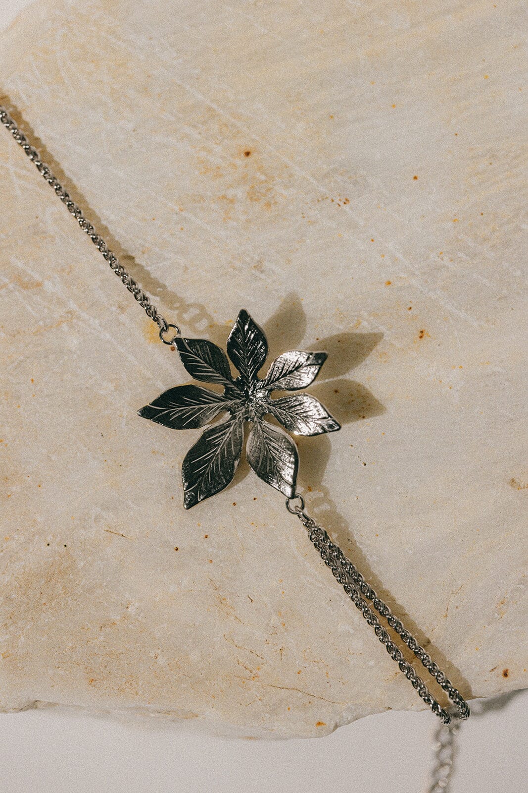 Bracelet Chloris Argent Fleur Bracelets Monsieur Simone