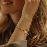 Bracelet Chloris Or Fleur Bracelets Monsieur Simone