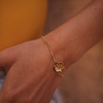Bracelet Gaïa Argent Fleur Bracelets Monsieur Simone