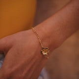 Bracelet Gaïa Argent Fleur Bracelets Monsieur Simone