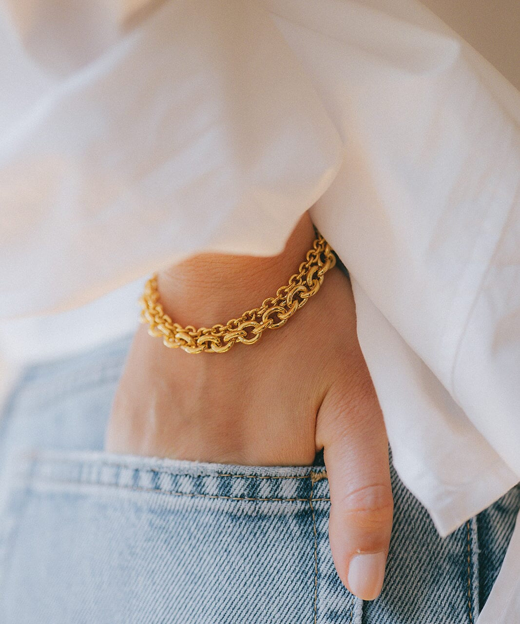 Bracelet Gaston Argent Bracelets Monsieur Simone