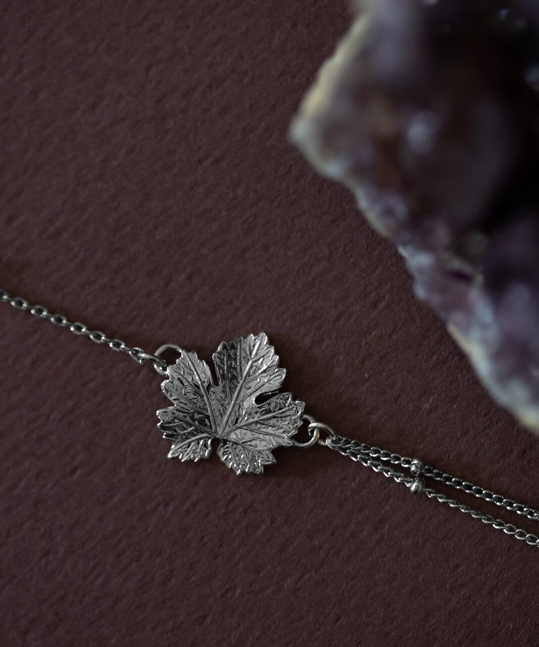 Bracelet Héra Argent Feuille Bracelets Monsieur Simone