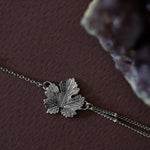 Bracelet Héra Argent Feuille Bracelets Monsieur Simone
